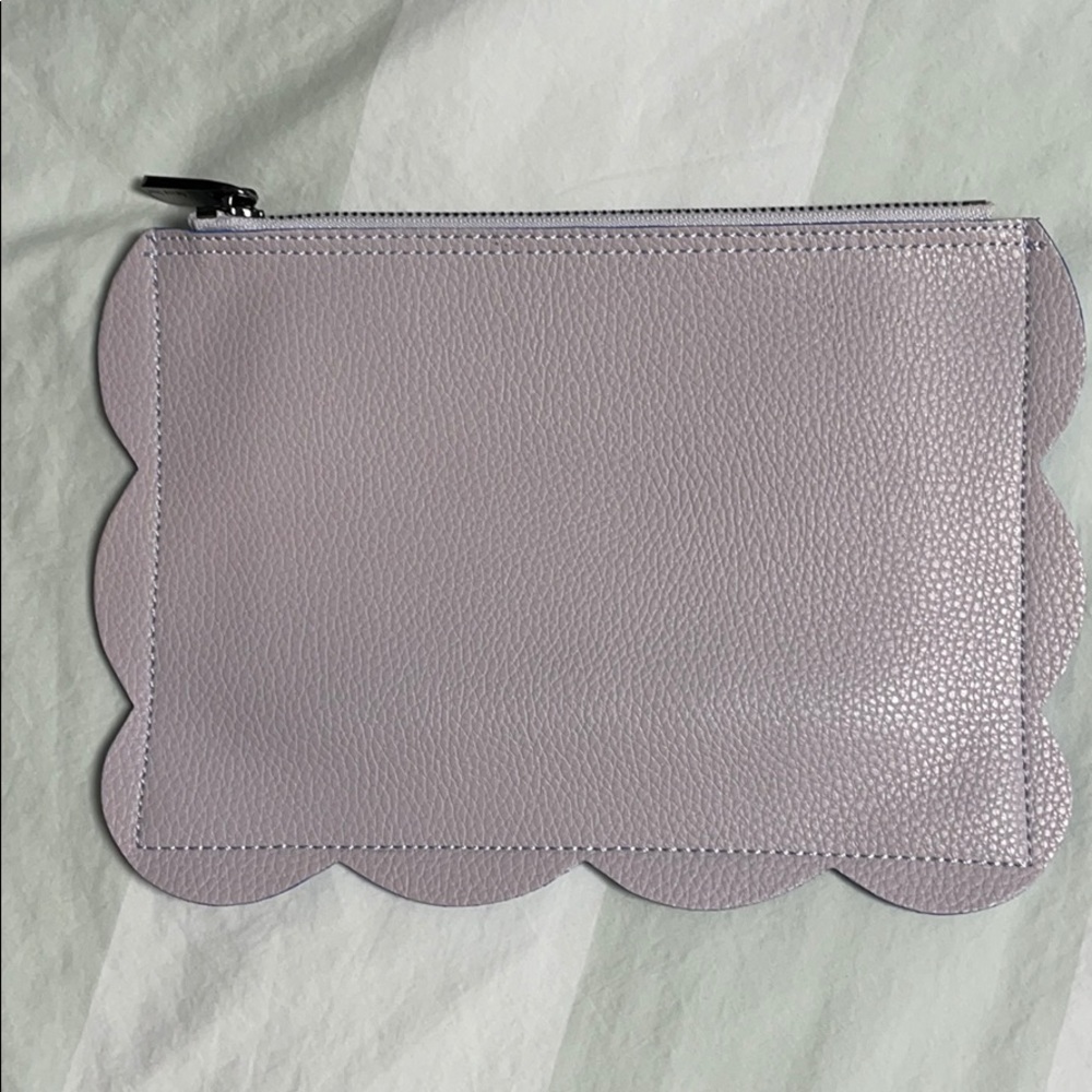 Deux Lux scalloped clutch